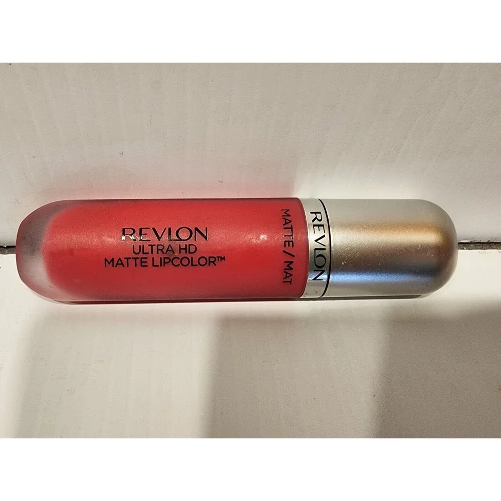 Revlon Ultra HD Matte Lip‎ Color #615 Temptation Set of 2 New/Sealed
